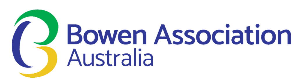 Bowen Association Australia logo showing official membership recognition
